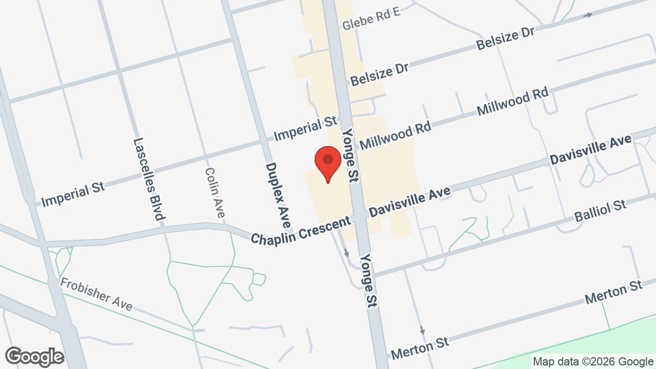 Map: Quality Homemakers Canada - Toronto Office