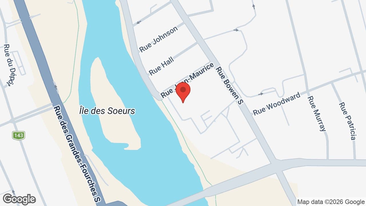 Map: Bienveillance Estrie | Soins et aide à domicile