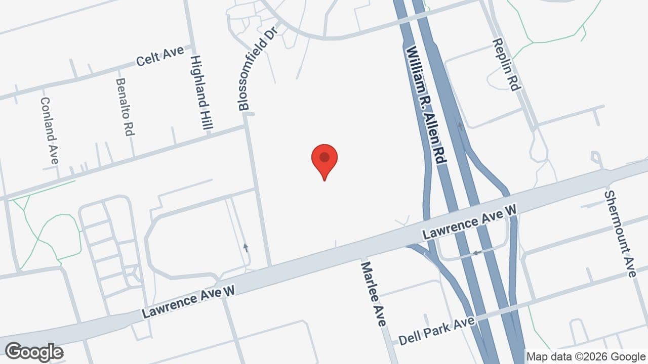 Map: VHA Home HealthCare Rehab Solutions - Toronto