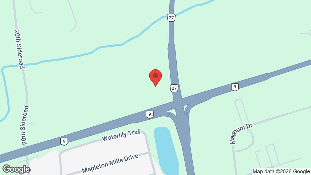 Map: Schomberg Retirement Residence