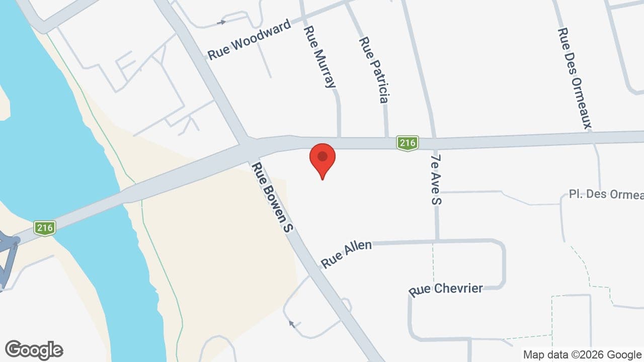 Map: Clinique de perfusion Bayshore