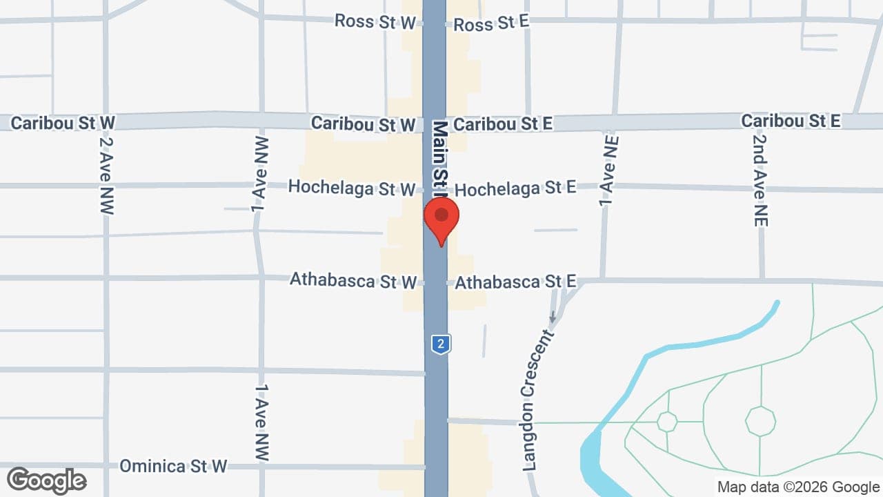 Map: South Sask Independant Living Centre
