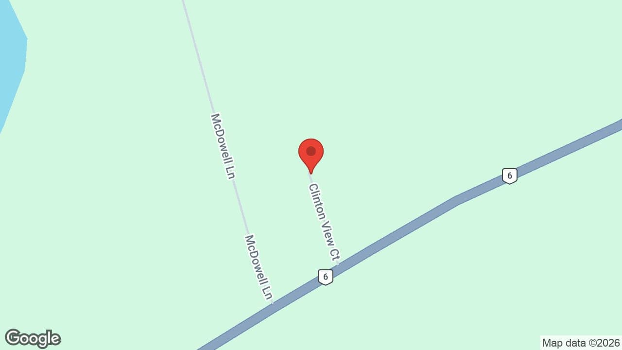 Map: Clinton View Lodge