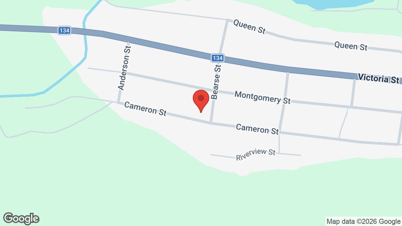 Map: Soins des pieds Restigouche Foot Care