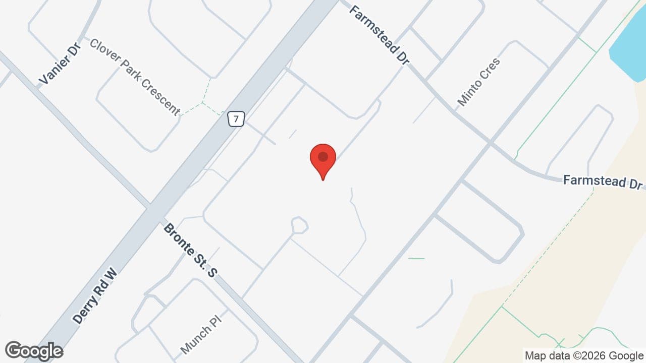 Map: Halton Hearing Aid Clinic