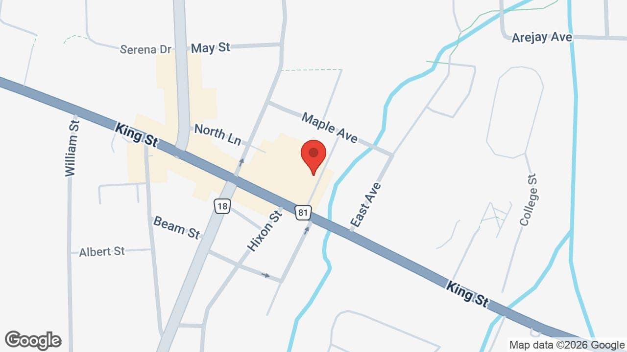 Map: Beamsville Hearing Clinic