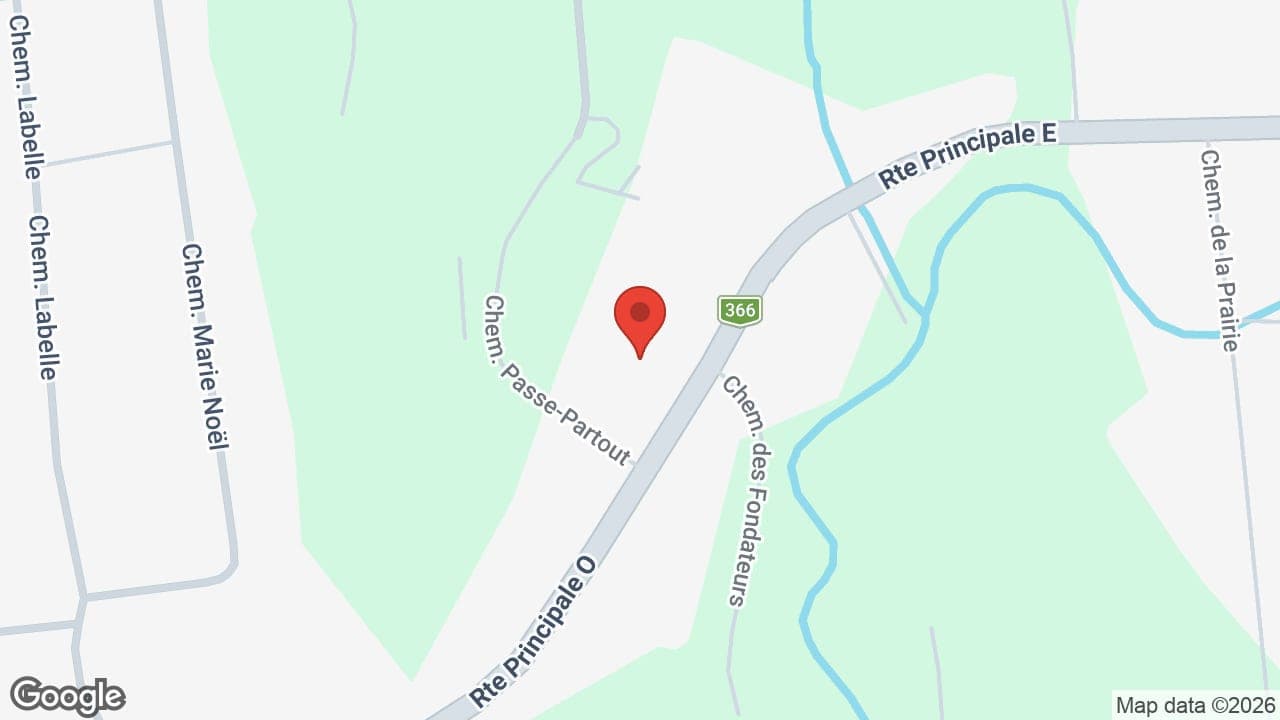 Map: Des Collines Seniors' Services