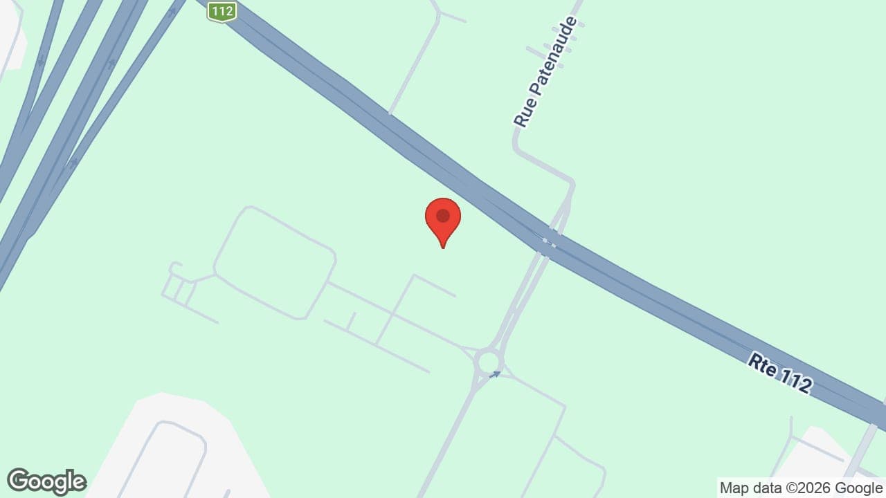 Map: Mélanie Lessard Audioprothésistes
