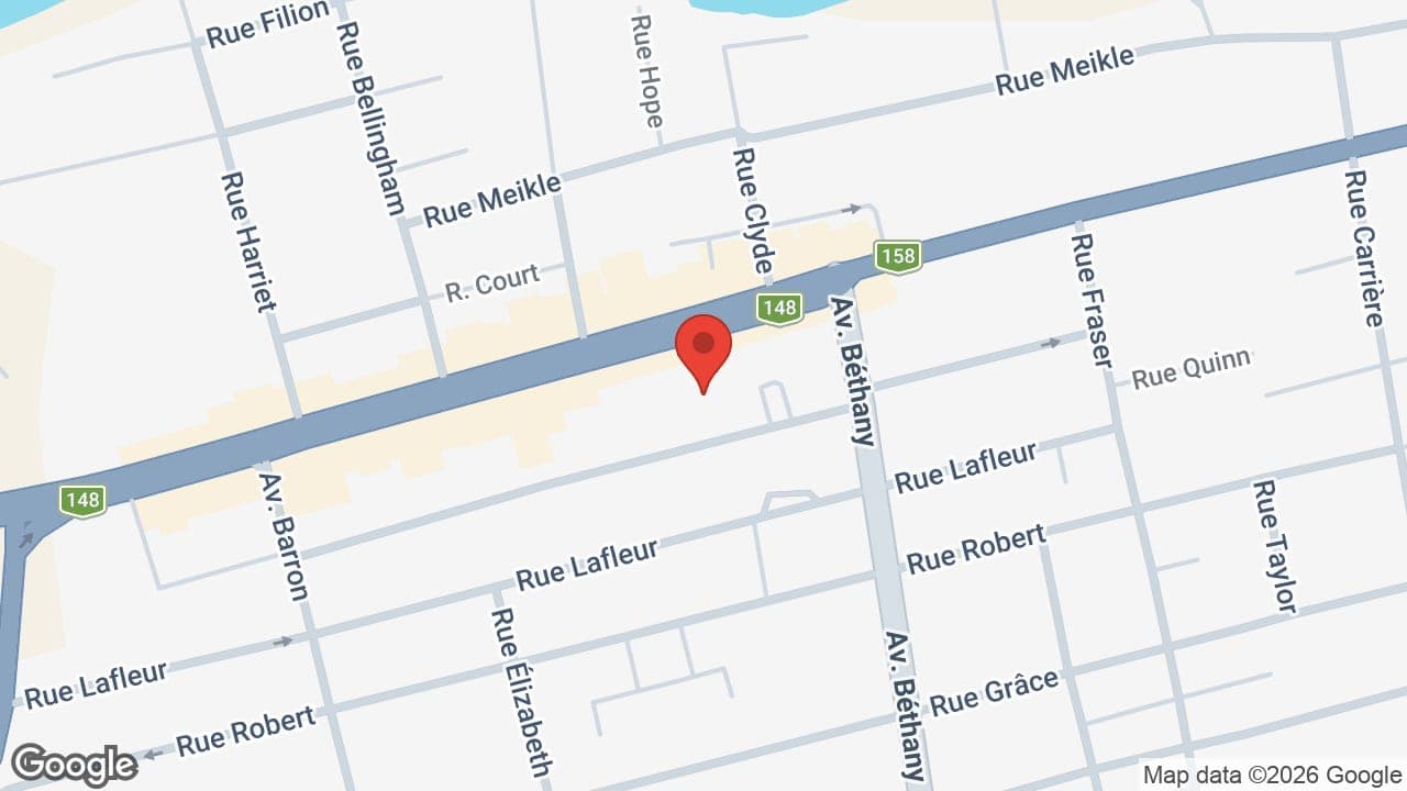 Map: Clinique de Physiotherapie Ducharme & Masse