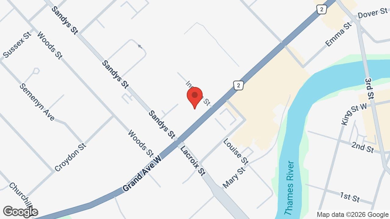 Map: Russolo Therapy Centre - Chatham