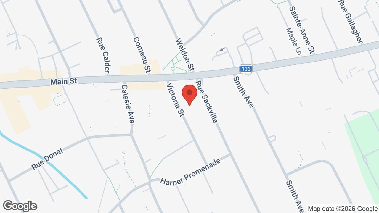 Map: Centre Visuel de Shediac Eye Care