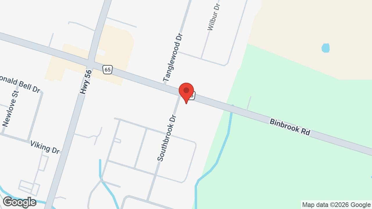 Map: Binbrook Physio & Rehab