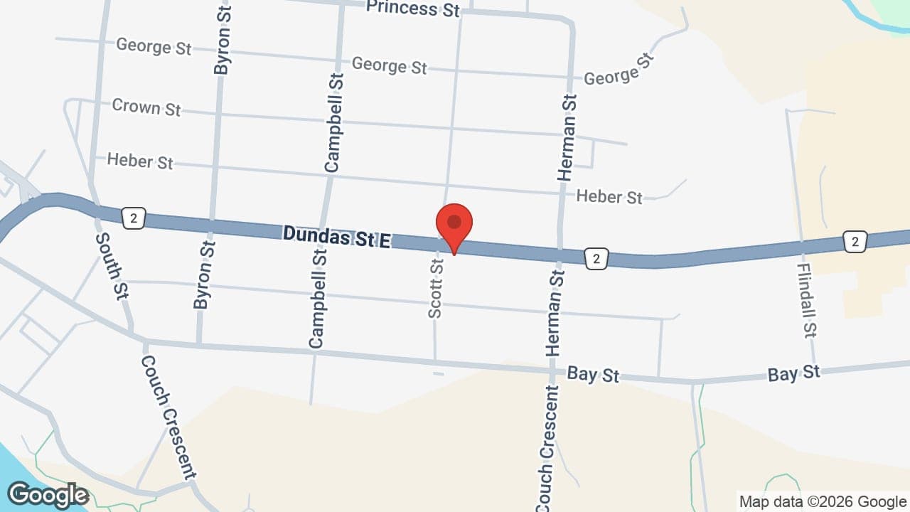 Map: Quinte West Denture Clinic