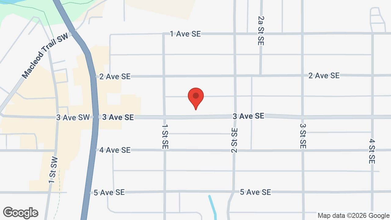 Map: High River Optometry Centre