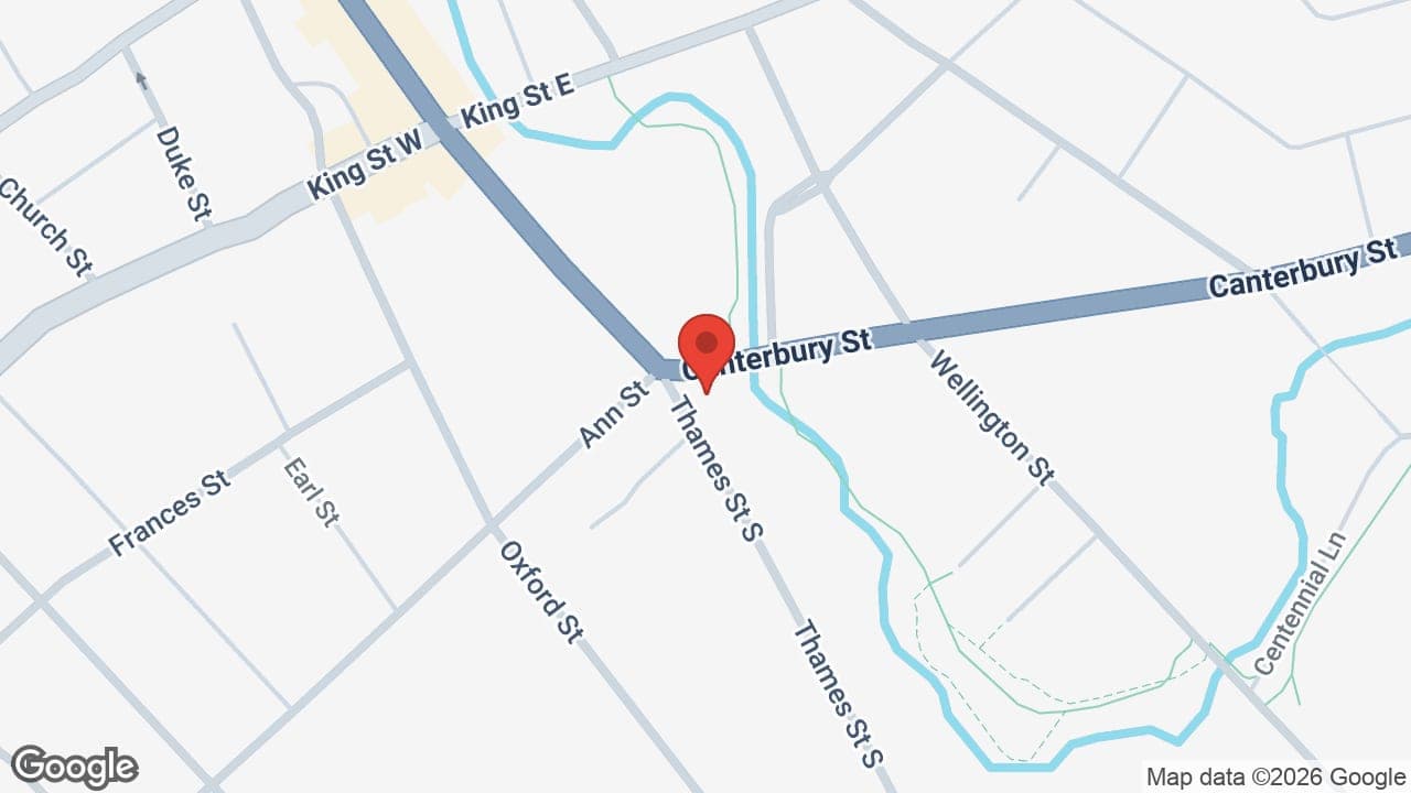 Map: Ingersoll Optometry, Dr. N. Bayona and Associates