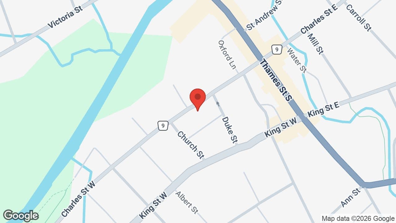 Map: Susan Mazzocco OD