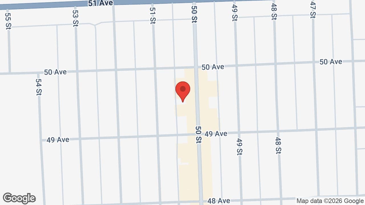 Map: Pharmasave Stettler