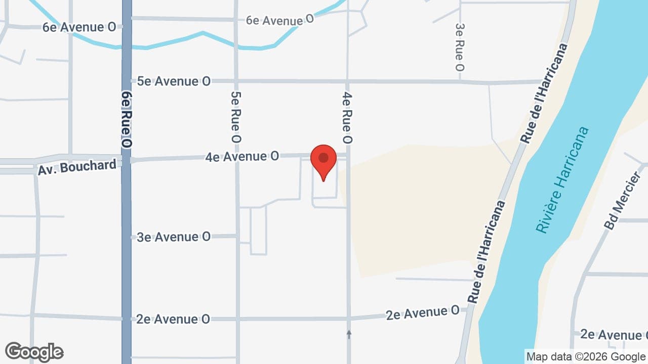 Map: Familiprix - C Viens, M Ahern, K Blanchette et G Lamarre