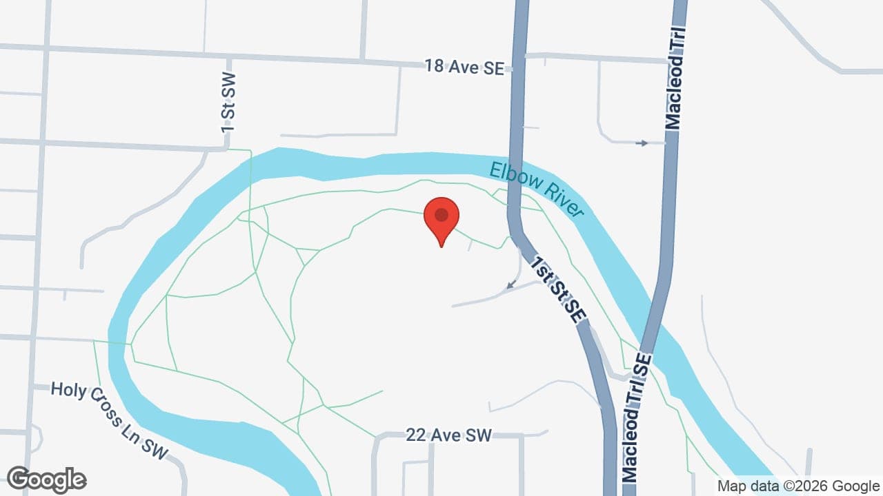 Map: Calgary Foot and Ankle Clinic