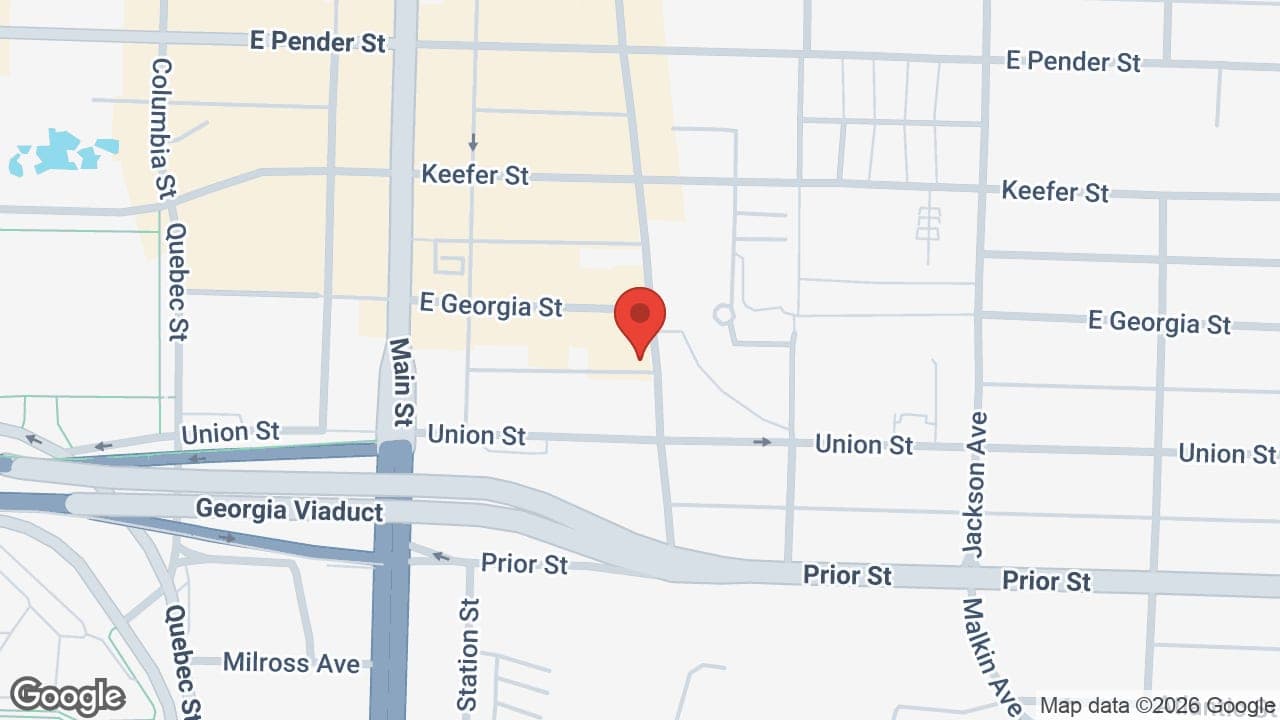 Map: Strathcona Denture Clinic
