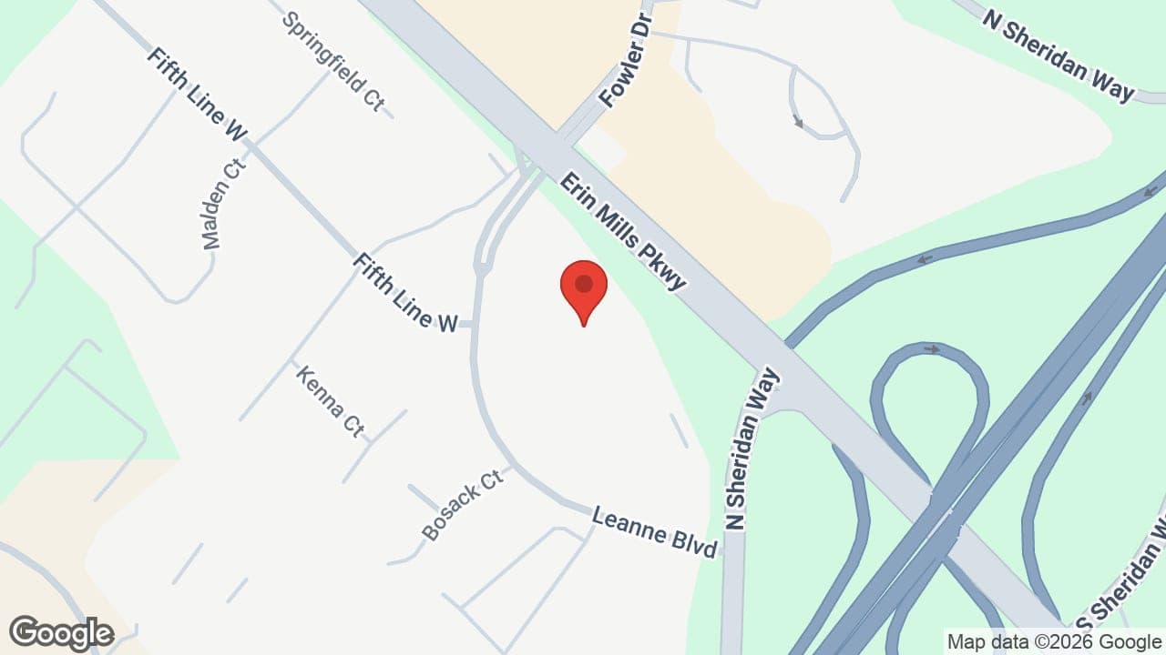 Map: Oakville Denture Clinic