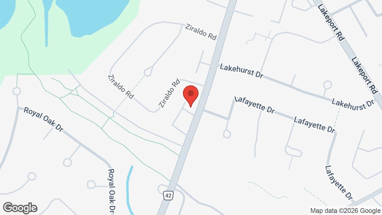 Map: Dr Kelly Walker OD