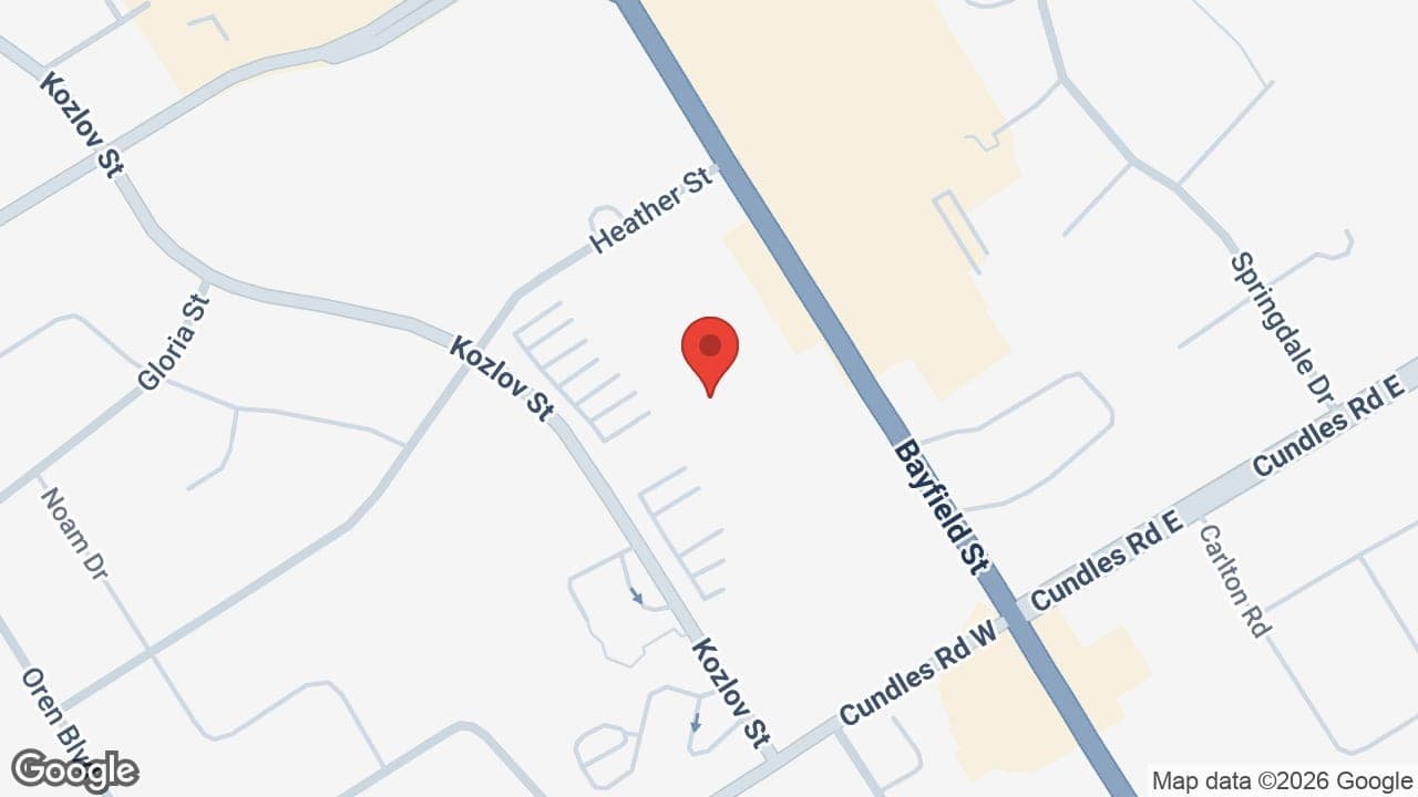 Map: Huronia Denture Clinic