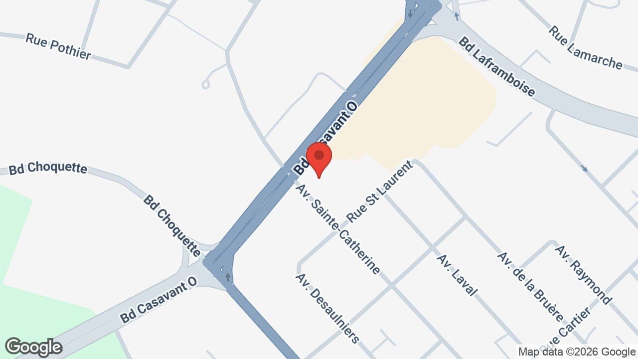 Map: Pharmacie Nicole Lussier et Yves Bigaouette