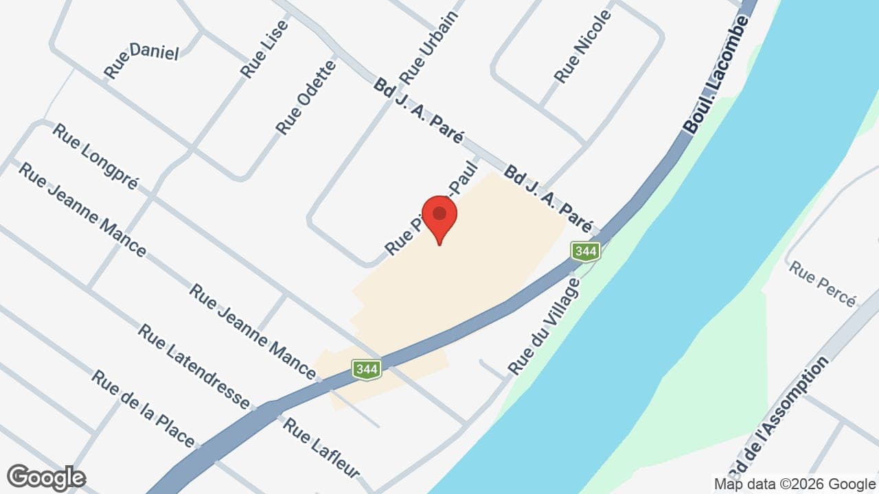 Map: Clinique D'Optometrie