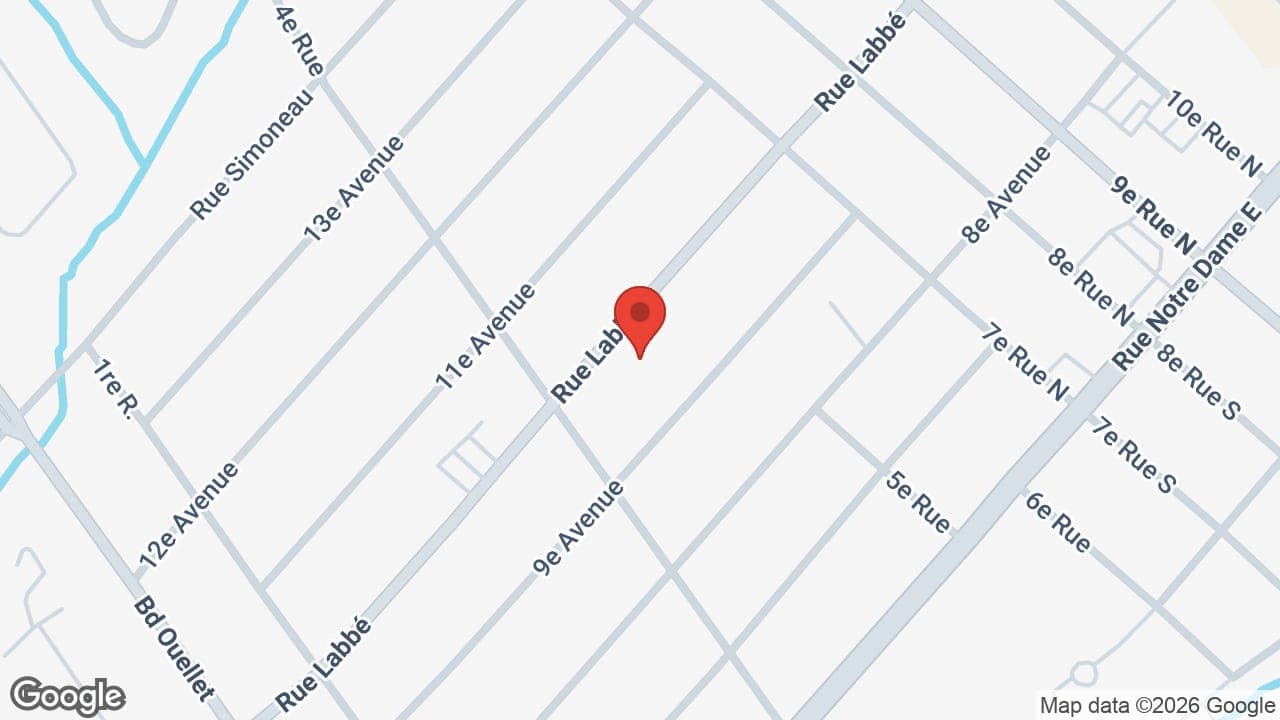 Map: Gagné Grenier Lachance Veilleux