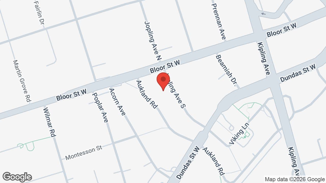 Map: Implant supported Dentures Etobicoke