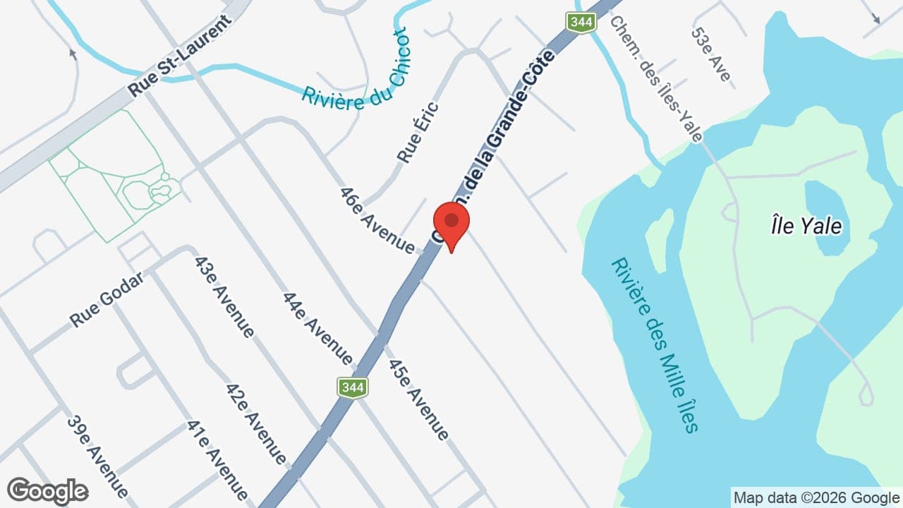Map: Diane Dumoulin physiothérapeute