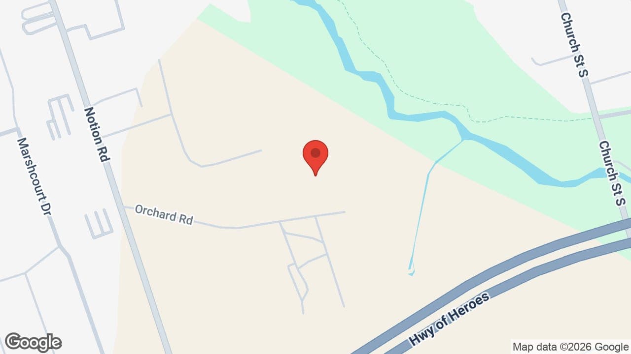 Map: Orchard Rehabilitation and Sports Therapy