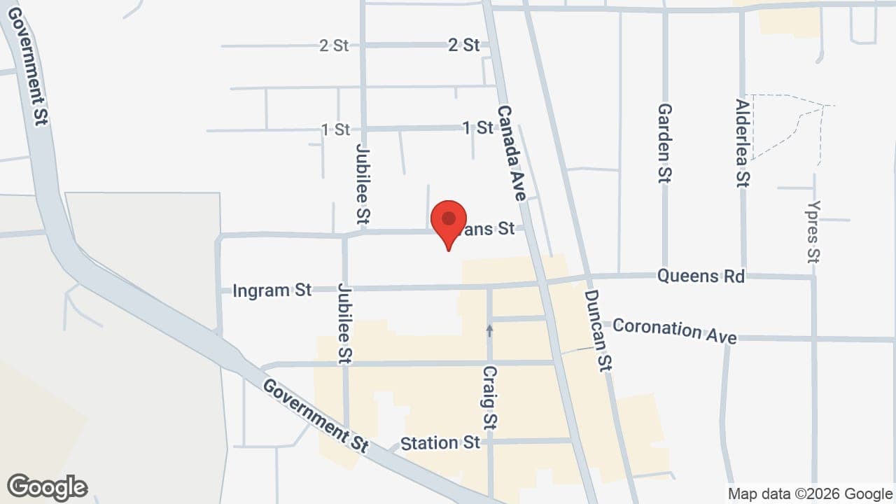 Map: B C Community Rehabilitation