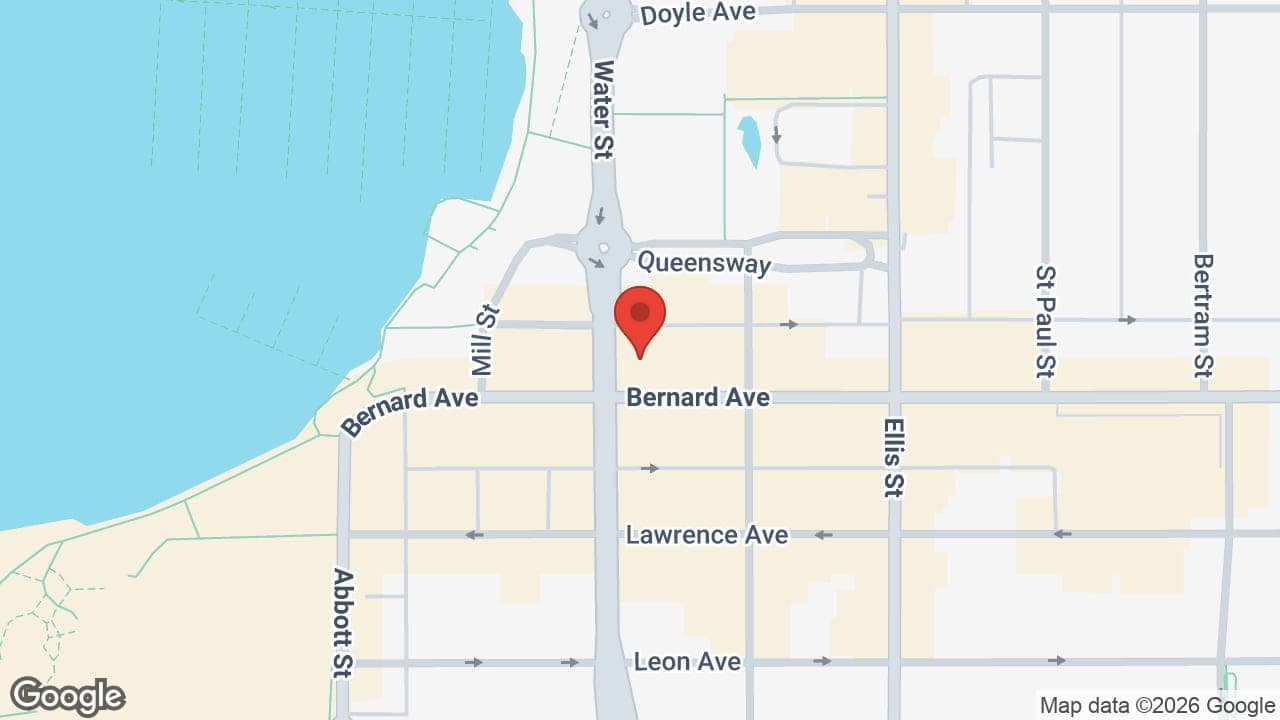 Map: Kelowna Foot Care