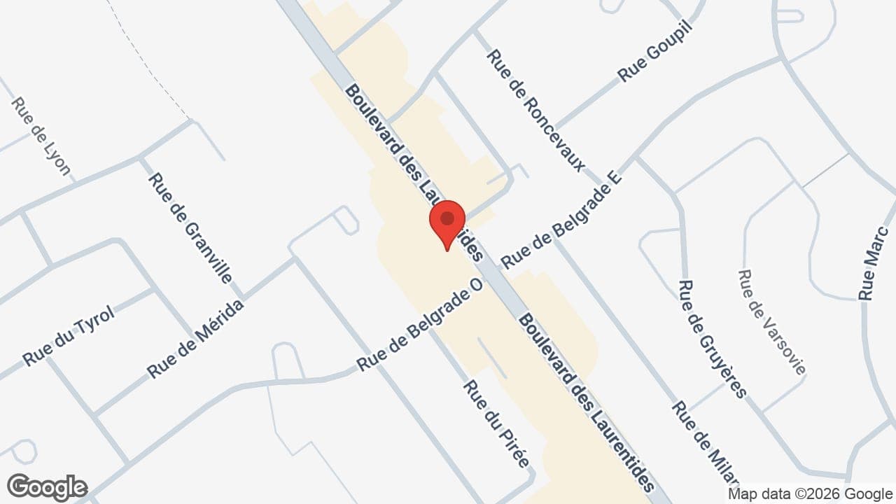 Map: Clinique le Pied Beau