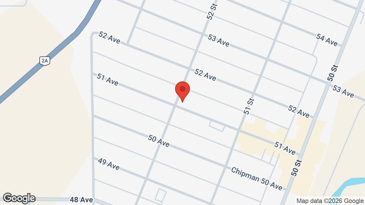 Map: Ponoka Eyecare