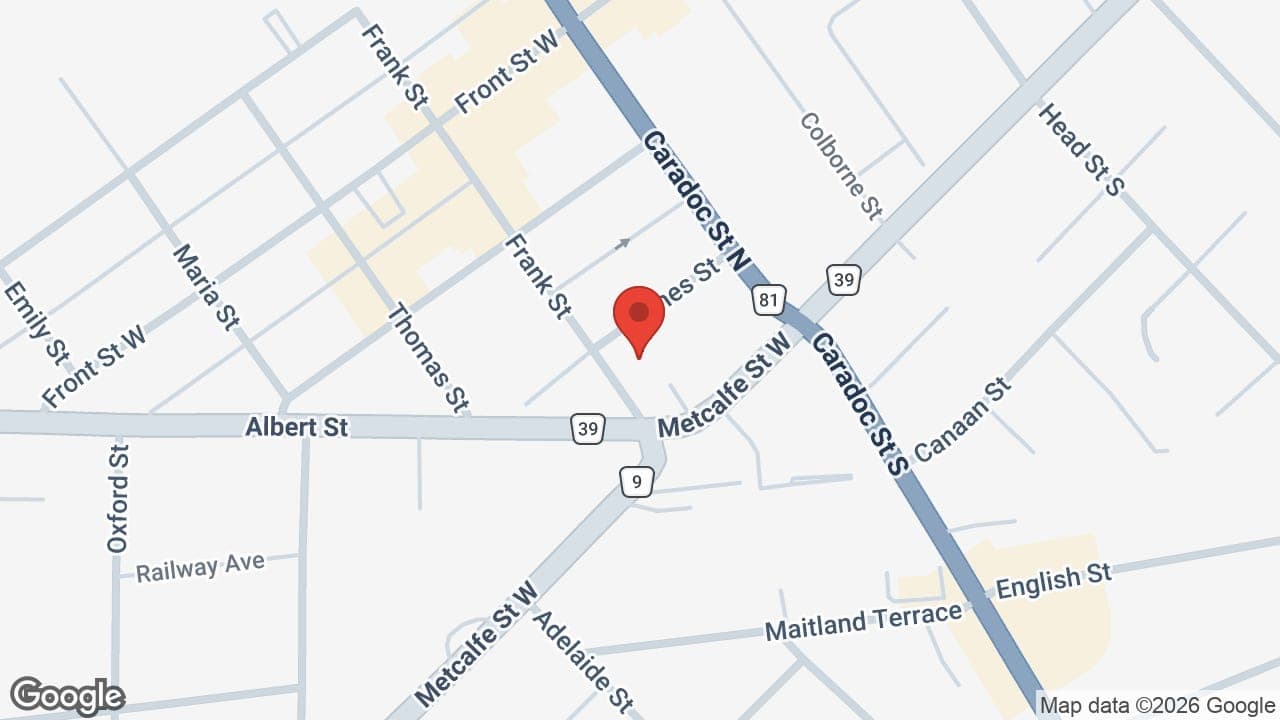 Map: Strathroy Medical Pharmacy