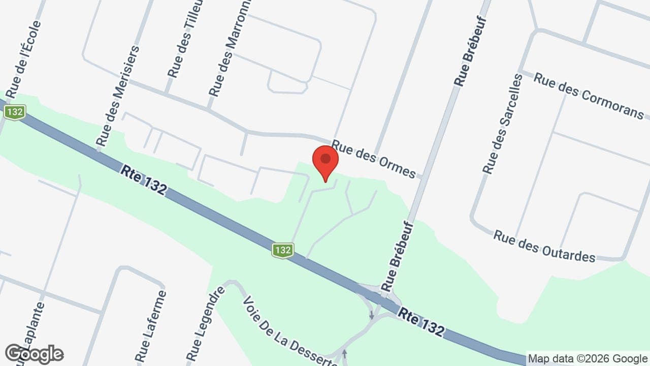 Map: Clinique Denturologie Roussillon