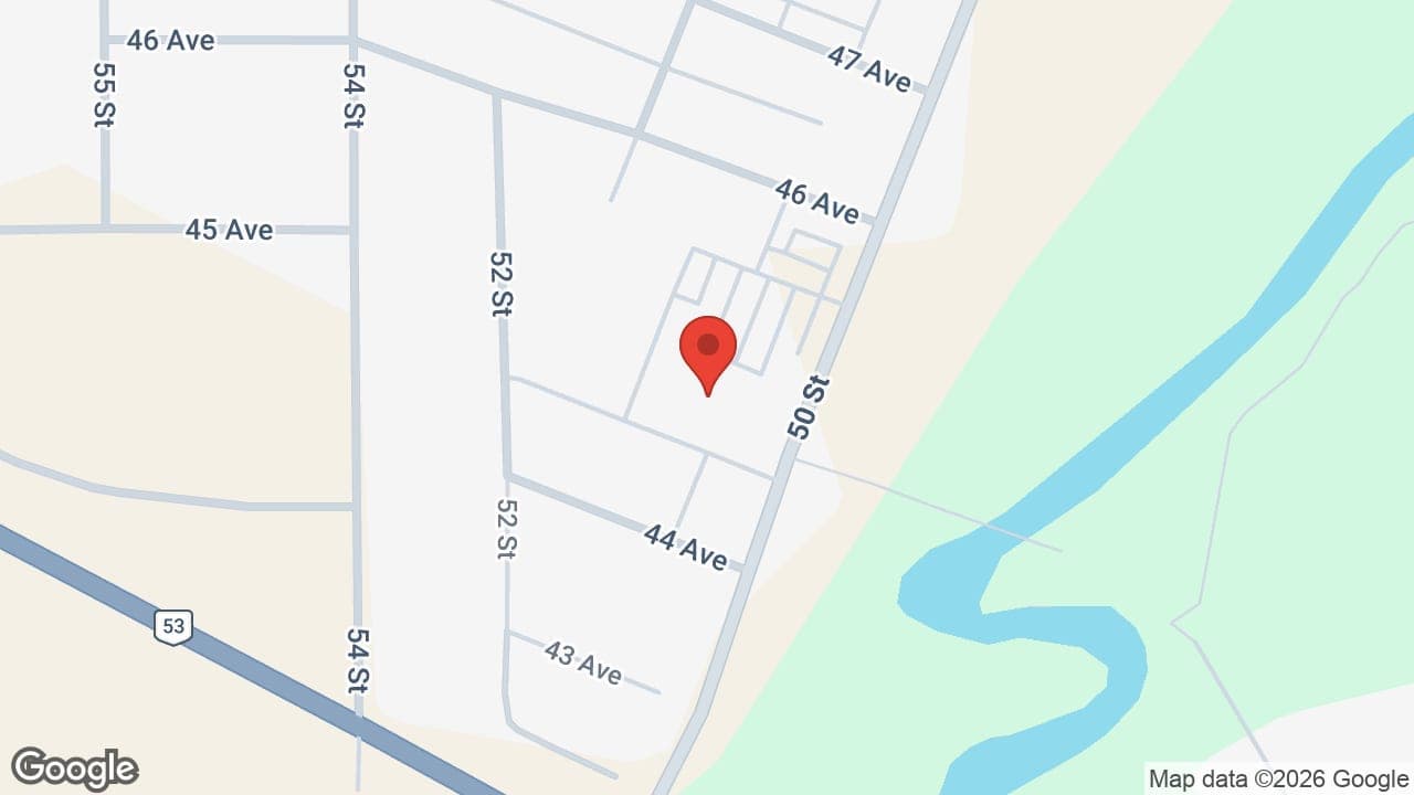Map: Rexall Ponoka, Pharmacist Care Walk-in Clinic