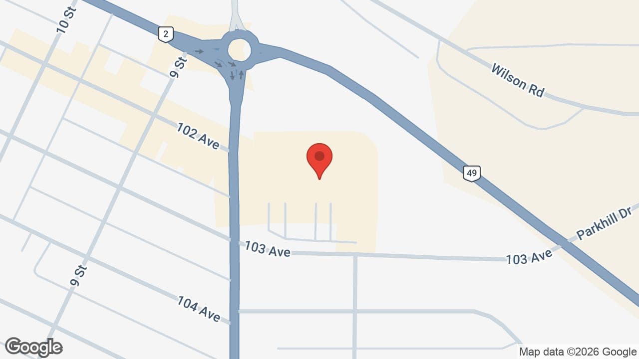Map: PharmaChoice Dawson Creek