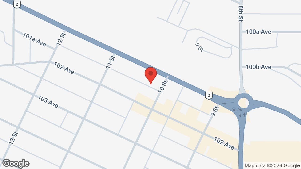 Map: Dawson Creek Denture Clinic