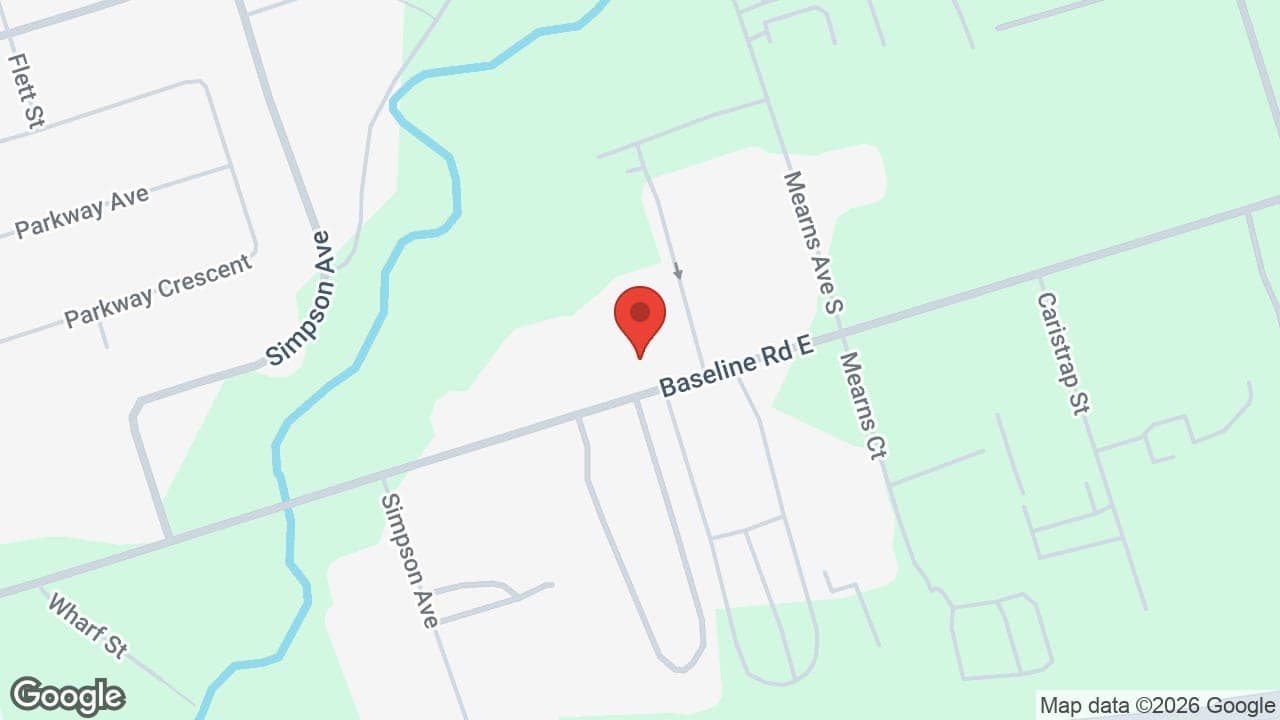 Map: Bowmanville Orthopaedic and Physiotherapy Centre ( BOPC)