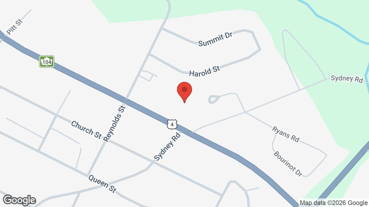 Map: Burns Vision Centre