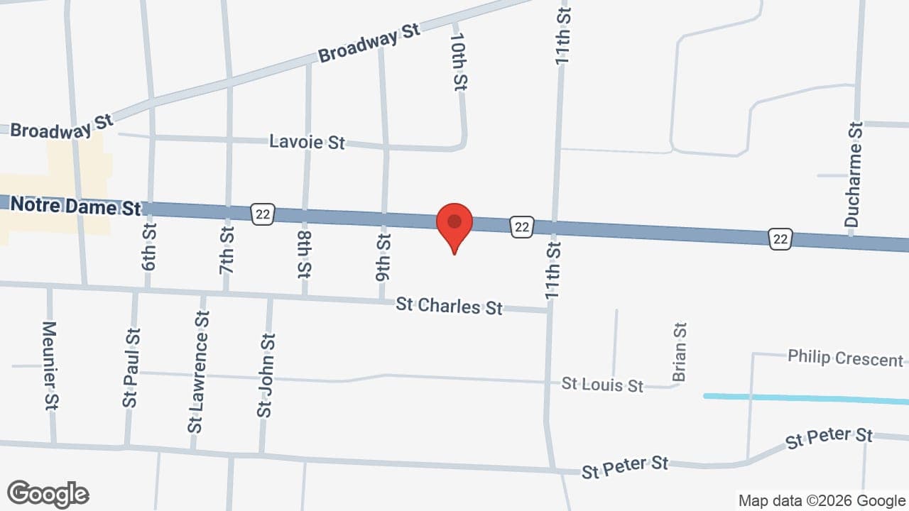 Map: Dan Landry Denture Clinic