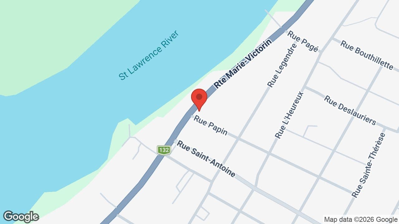 Map: Physiotherapie Contrecoeur