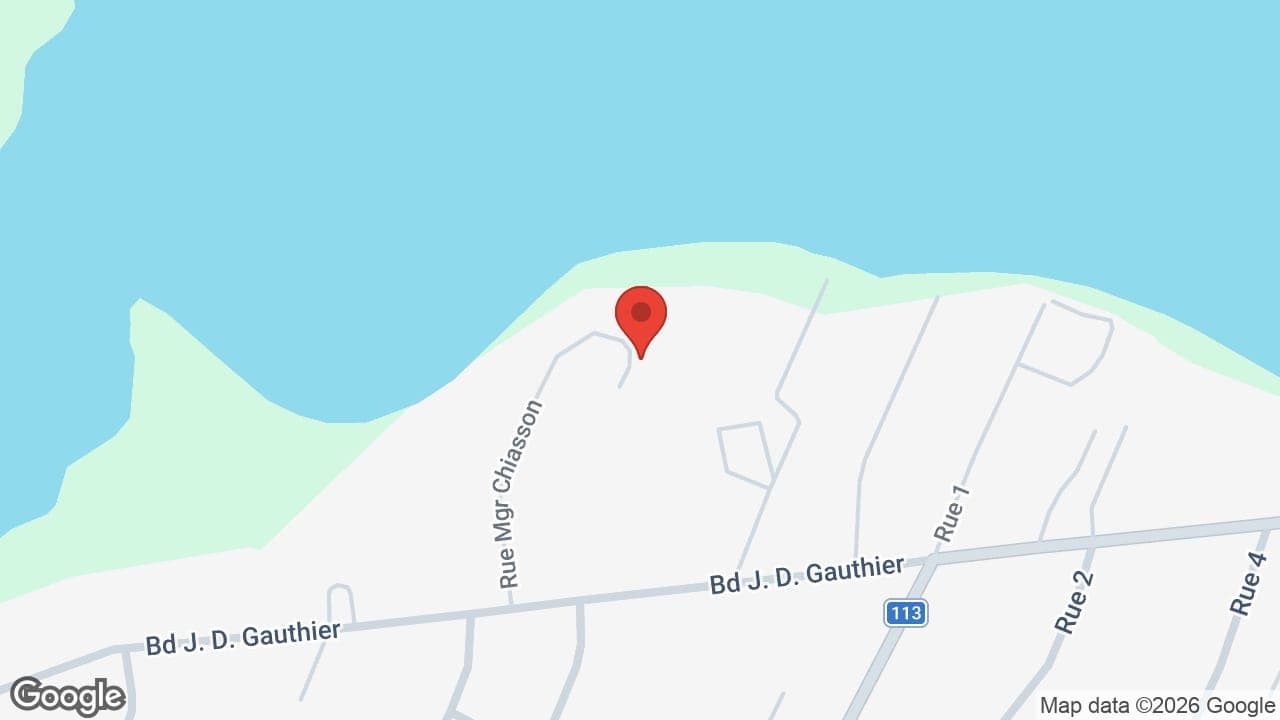 Map: Les Residences MGR Chiasson