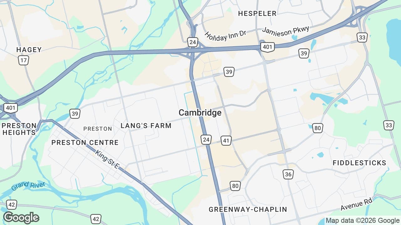 Map: Cambridge