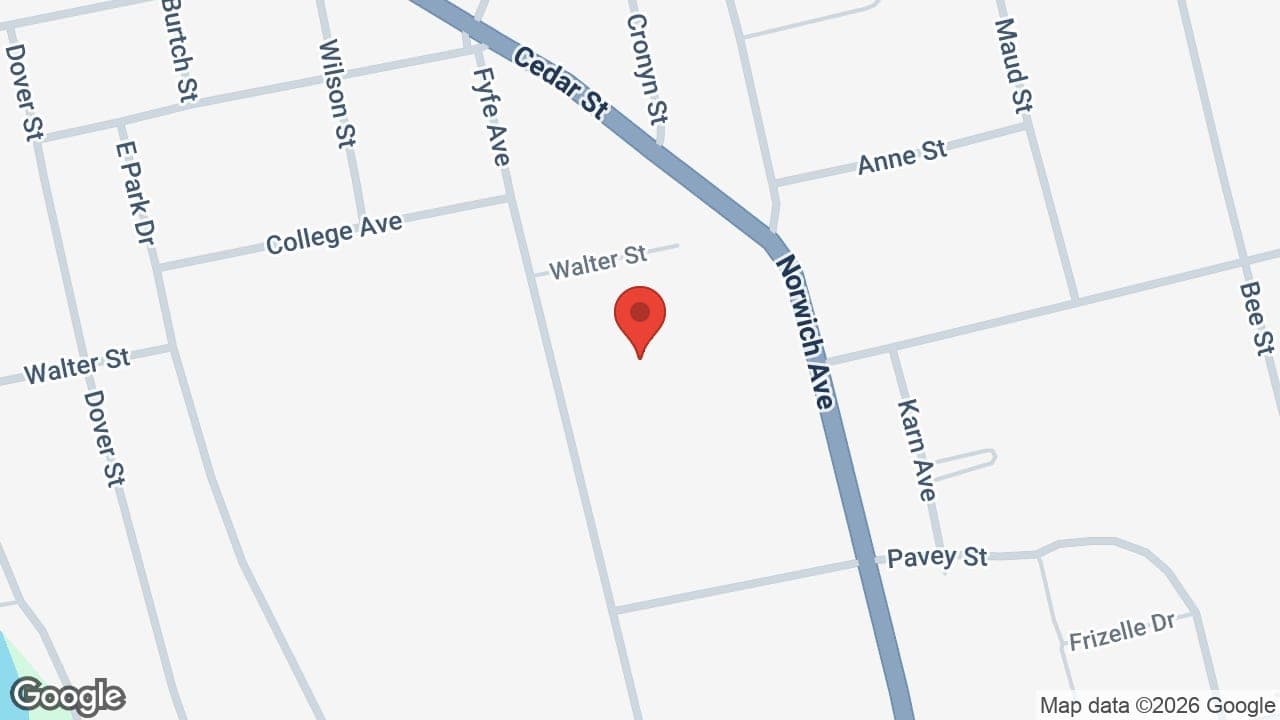 Map: Caressant Care Woodstock Nursing Home