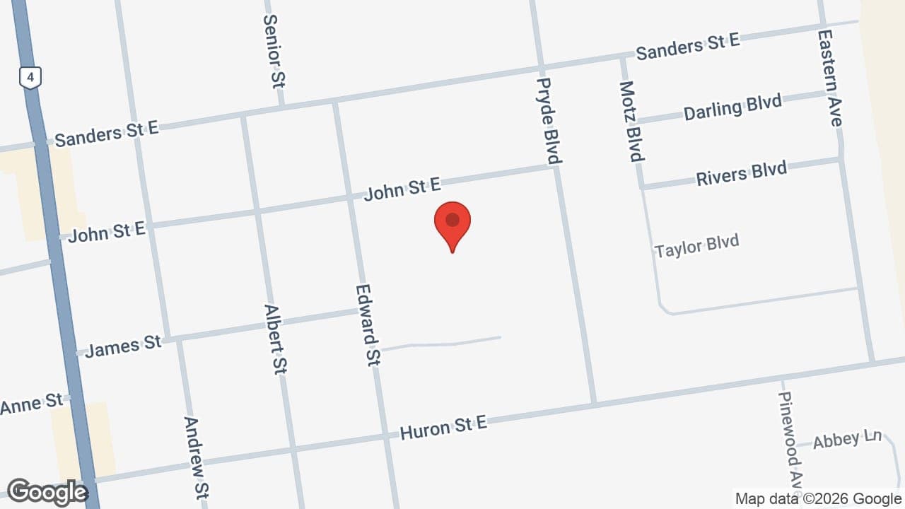 Map: Exeter Villa